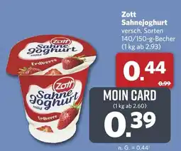 Combi Zott Sahne Joghurt Angebot