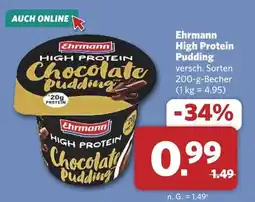 Combi Ehrmann High Protein Chocolate Pudding Angebot