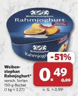 Combi Weihenstephan Rahmjoghurt Angebot