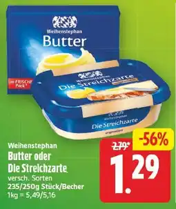 EDEKA Wucherpfennig Weihenstephan Butter oder Die Streichzarte Angebot