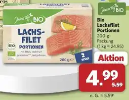 Combi Jeden Tag Bio Lachsfilet Portionen Angebot