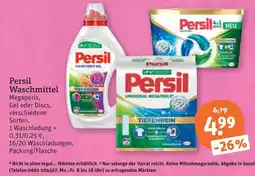 tegut Persil Waschmittel Angebot