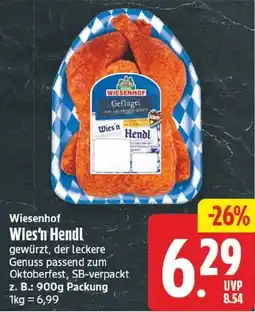 EDEKA Wucherpfennig Wiesenhof Wies'n Hendl Angebot