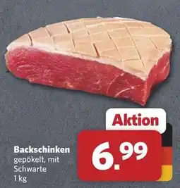 Combi Backschinken gepökelt, mit Schwarte Angebot