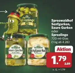 Combi Spreewaldhof Senfgurken Angebot