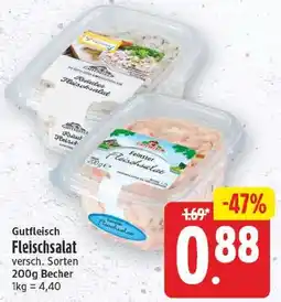 EDEKA Wucherpfennig Gutfleisch Fleischsalat Angebot