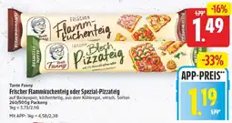 EDEKA Wucherpfennig Tante Fanny Frischer Flammkuchenteig oder Spezial-Pizzateig Angebot