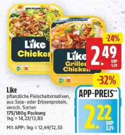 EDEKA Wucherpfennig Like Grilled Chicken Angebot