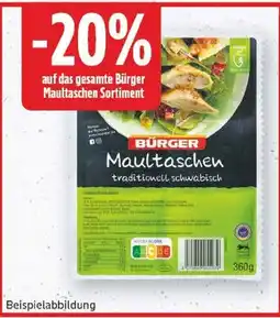 EDEKA Wucherpfennig BÜRGER Maultaschen Angebot