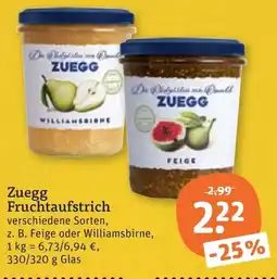 tegut Zuegg Fruchtaufstrich Angebot