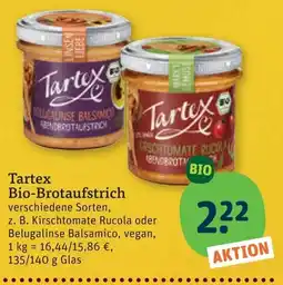tegut Tartex Bio-Brotaufstrich Angebot