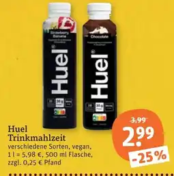 tegut Huel Trinkmahlzeit Angebot