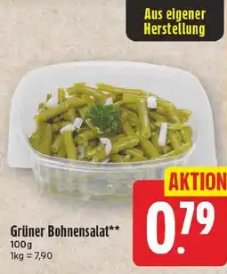 EDEKA Wucherpfennig Grüner Bohnensalat** Angebot
