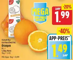 EDEKA Wucherpfennig ORANGEN EDEKA Angebot