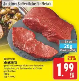 EDEKA Wucherpfennig Bauerngut Steakhüfte Angebot
