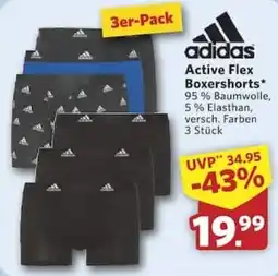 Combi adidas Active Flex Boxershorts Angebot