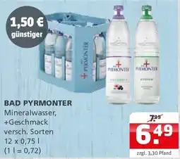 Getränke Quelle BAD PYRMONTER Mineralwasser Angebot