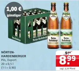 Getränke Quelle NÖRTEN-HARDENBERGER Pils, Export Angebot
