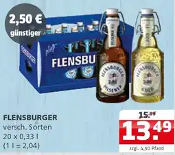 Getränke Quelle FLENSBURGER Angebot