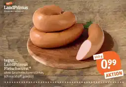 tegut LandPrimus Fleischwurst Angebot