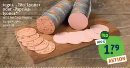 tegut tegut... Bio-Lyoner Angebot