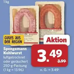 Combi Spengemann Kohlwurst Angebot