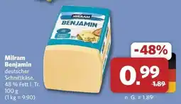 Combi Milram Benjamin deutscher Schnittkäse Angebot