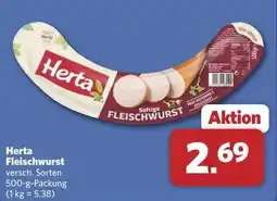Combi Herta Fleischwurst Angebot