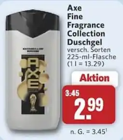 Combi Axe Fine Fragrance Collection Duschgel Angebot