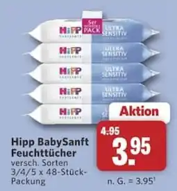 Combi Hipp BabySanft Feuchttücher Angebot