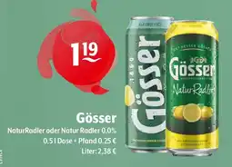 Getränke Hoffmann Gösser NaturRadler Angebot