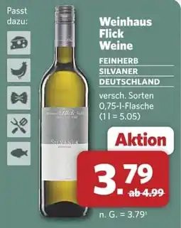 Combi Weinhaus Flick Weine Angebot