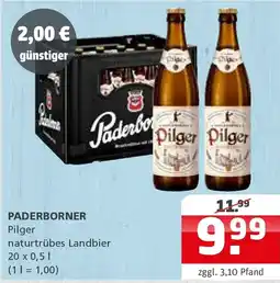 Getränke Quelle PADERBORNER Pilger Angebot