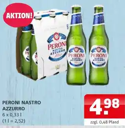 Getränke Quelle PERONI NASTRO AZZURRO Angebot