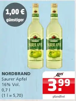 Getränke Quelle NORDBRAND Saurer Apfel Angebot