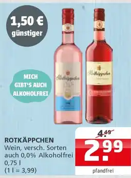 Getränke Quelle ROTKÄPPCHEN Wein Angebot