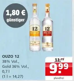 Getränke Quelle OUZO 12 Angebot