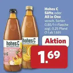 Combi hohe C Säfte oder All in One Angebot