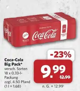 Combi Coca-Cola Big Pack* Angebot
