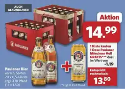 Combi Paulaner Bier Angebot