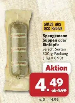 Combi Spengemann Suppen oder Eintöpfe Angebot