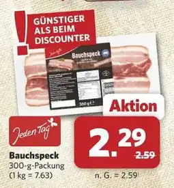 Combi Jeden Tag Bauchspeck Angebot