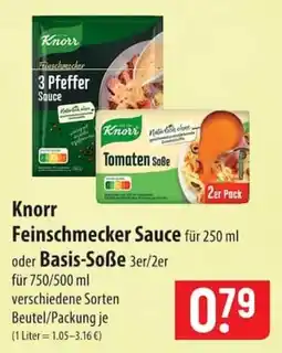 Famila Nord Ost Knorr Feinschmecker Sauce Angebot