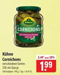 Famila Nord Ost Kühne Cornichons Angebot