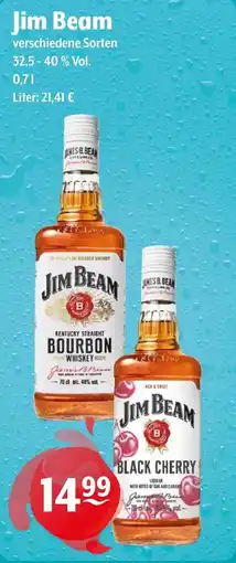 Getränke Hoffmann Jim Beam Bourbon Angebot