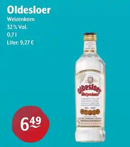Getränke Hoffmann Oldesloer Weizenkorn Angebot