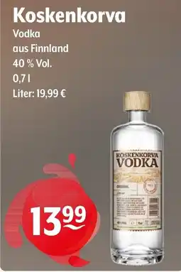 Getränke Hoffmann Koskenkorva Vodka Angebot