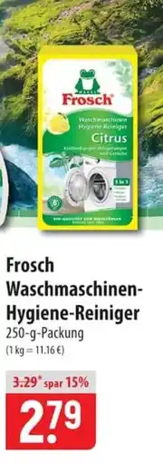 Famila Nord Ost Frosch Waschmaschinen-Hygiene-Reiniger Angebot