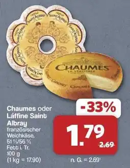 Famila Nord West Chaumes oder Láffine Saint Albray Angebot