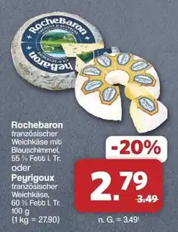 Famila Nord West RocheBaron französischer Weichkäse mit Blauschimmel Angebot